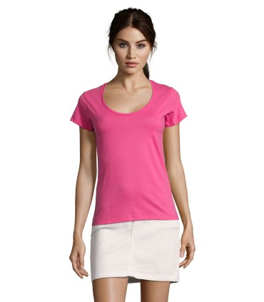 T-shirt femme manches courtes personnalisable