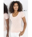 TEE-SHIRT FEMME DÉCOLLETÉ METROPOLITAN - 02079