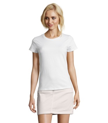 T-shirt femme manches courtes personnalisable