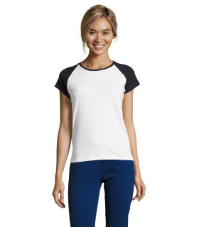 T-shirt femme manches courtes personnalisable