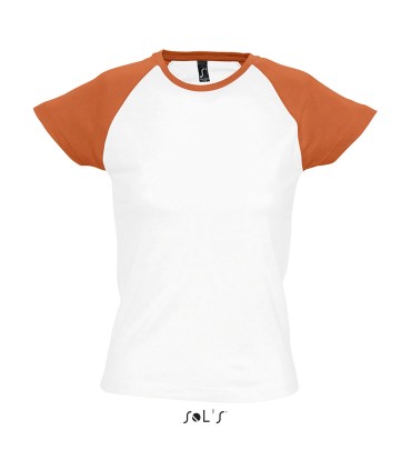 T-shirt femme manches courtes personnalisable