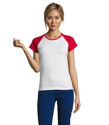 T-shirt femme manches courtes personnalisable