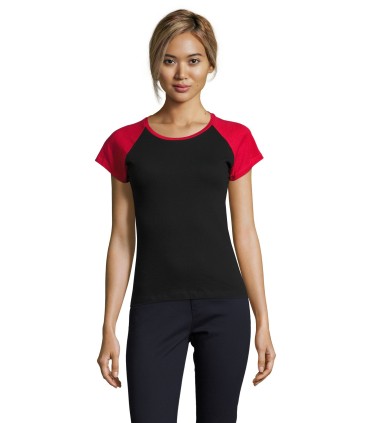 T-shirt femme manches courtes personnalisable