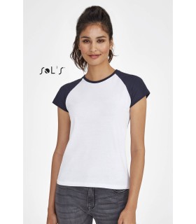 T-shirt femme manches courtes personnalisable