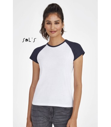 T-shirt femme manches courtes personnalisable