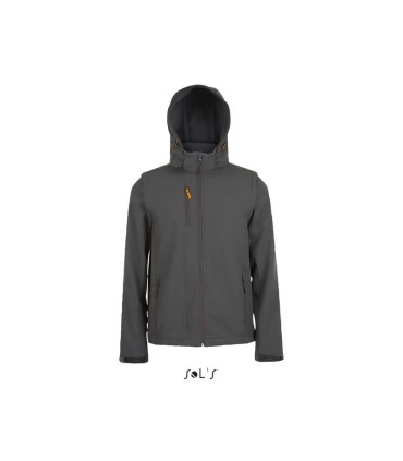Softshell Capuche Et Manche Amovible Transformer 01647