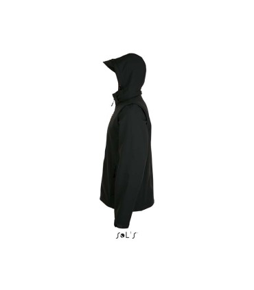 Softshell Capuche Et Manche Amovible Transformer 01647