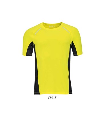 TEE-SHIRT RUNNING HOMME MANCHES COURTES SYDNEY MEN - 01414