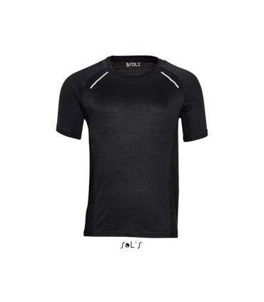 TEE-SHIRT RUNNING HOMME MANCHES COURTES SYDNEY MEN - 01414