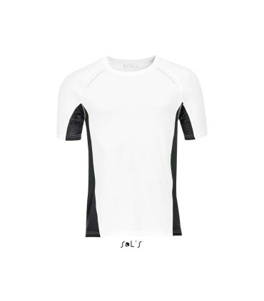 TEE-SHIRT RUNNING HOMME MANCHES COURTES SYDNEY MEN - 01414