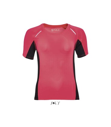 TEE-SHIRT RUNNING FEMME MANCHES COURTES  SYDNEY WOMEN - 01415
