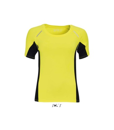 TEE-SHIRT RUNNING FEMME MANCHES COURTES  SYDNEY WOMEN - 01415