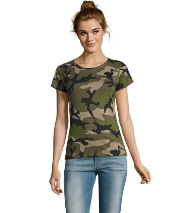 T-shirt femme  manches courtes personnalisable