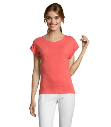 T-shirt femme manches courtes personnalisable