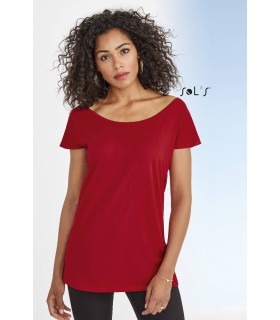 T-shirt femme manches courtes personnalisable