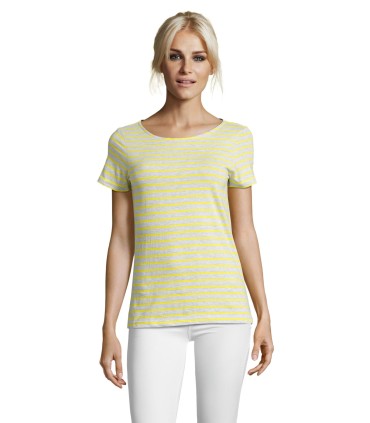 T-shirt femme manches courtes personnalisable