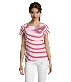 T-shirt femme manches courtes personnalisable