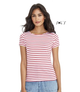 T-shirt femme manches courtes personnalisable