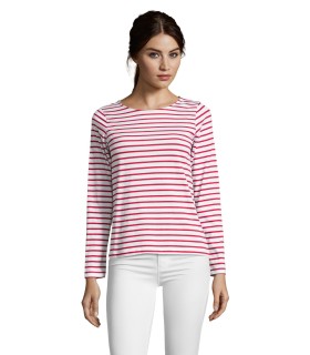 T-shirt femme manches longues personnalisable