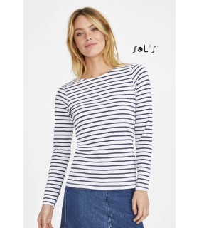 T-shirt femme manches longues personnalisable