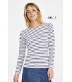 TEE-SHIRT FEMME MARINE WOMEN - 01403