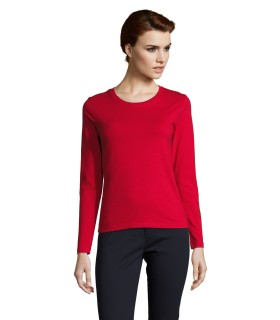 T-shirt femme manches longues personnalisable