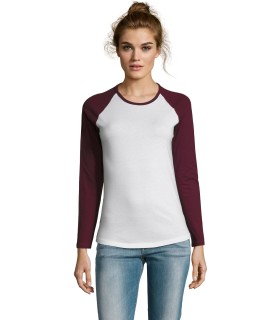 T-shirt femme manches longues personnalisable