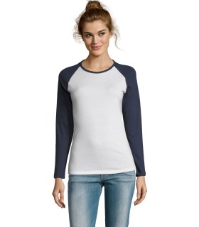 T-shirt femme manches longues personnalisable