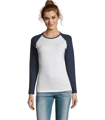 T-shirt femme manches longues personnalisable