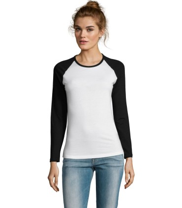 T-shirt femme manches longues personnalisable