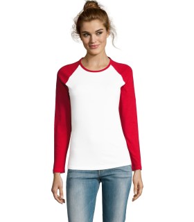 T-shirt femme manches longues personnalisable