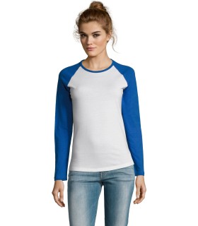 T-shirt femme manches longues personnalisable