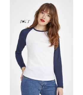 T-shirt femme manches longues personnalisable