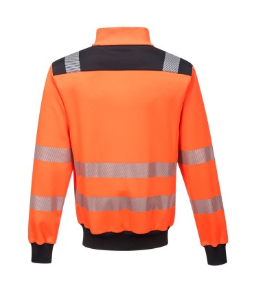 PW370 - PW3 Hi-Vis Sweatshirt Zippé