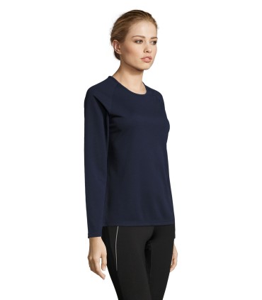 T-shirt femme manches longues personnalisable